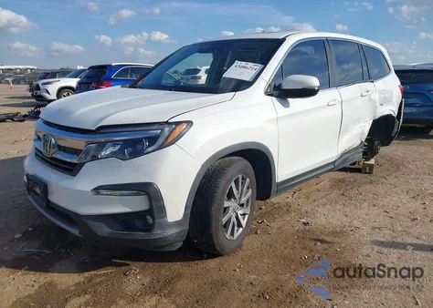 2021 Honda Pilot 2Wd Ex-L z USA, uszkodzony, nr VIN 5FNYF5H5XMB031813